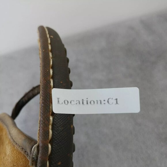 Ugg Matala Sandals Womens Size 7 Shoe Brown Shearling Lined Flip Flop Thong 5701 - Picture 8 of 8